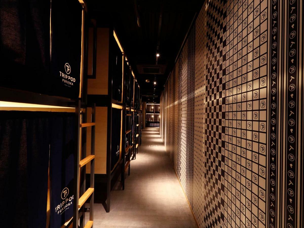 Albergue Trip Pod Fukuoka -Snack & Bed- Hakata  Exterior foto